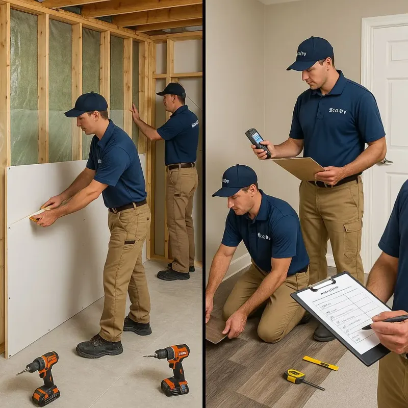 Repairs and Reconstruction process in Kimble County, TX